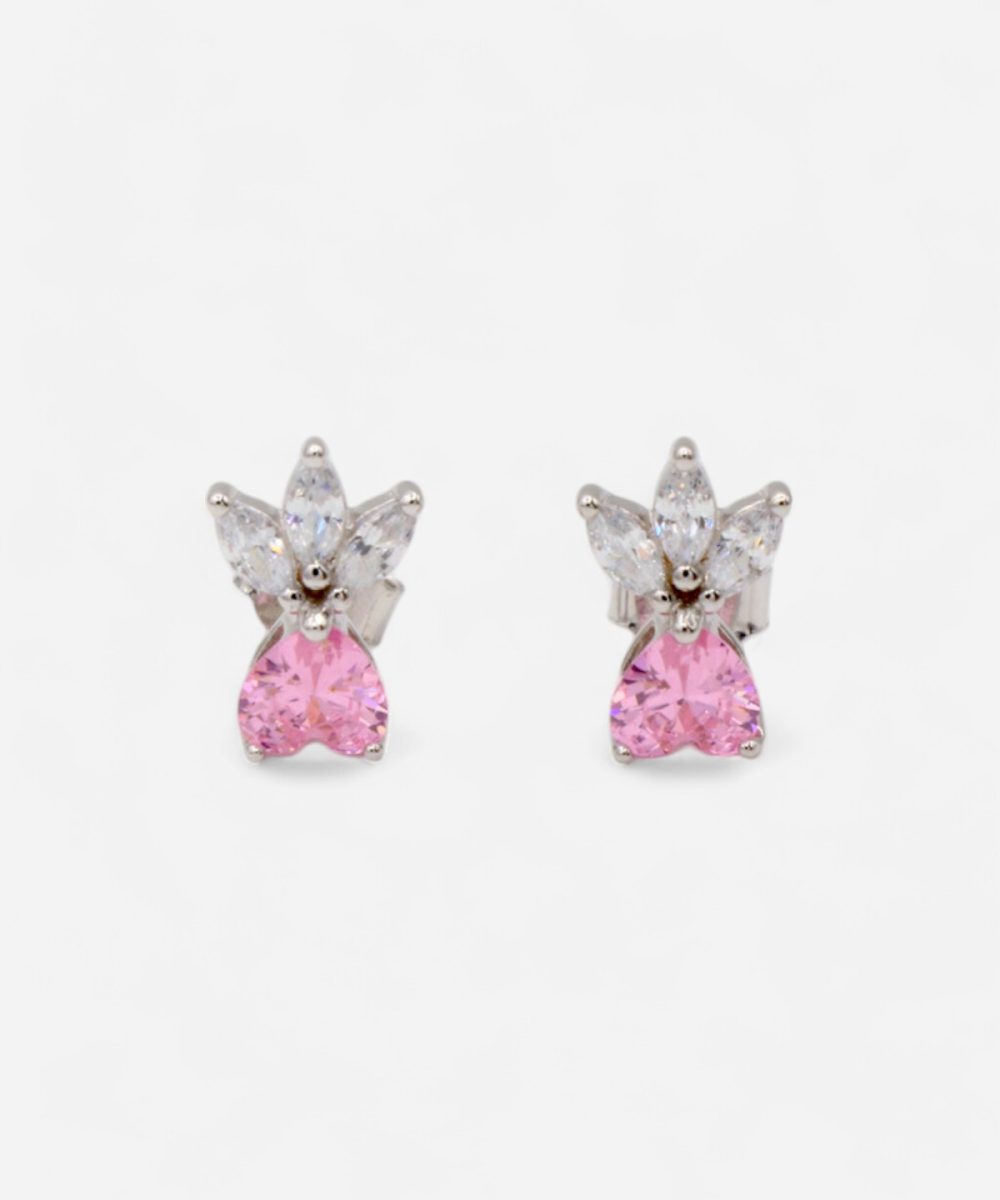 Floral Love Studs