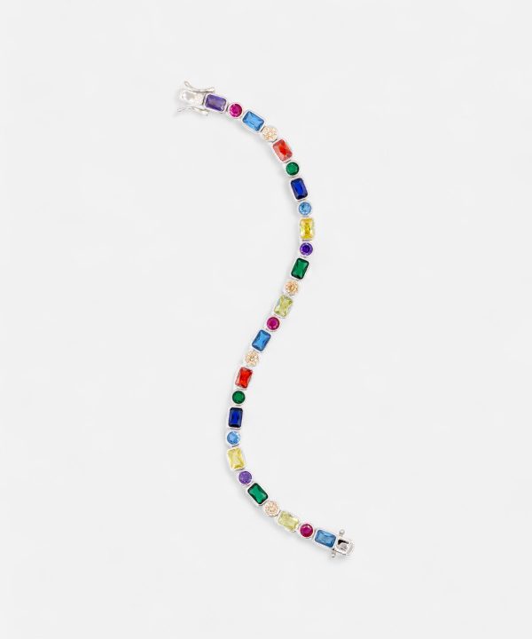 Vibrant Jewel Mosaic Bracelet
