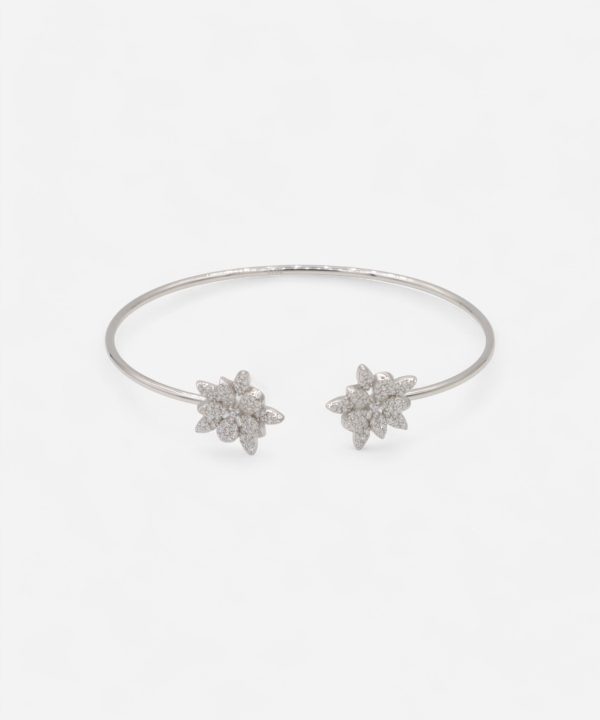 Floral Radiance Open Cuff