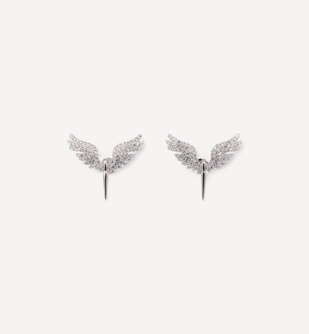 Silver Earrings - T177