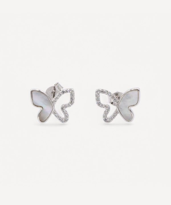 Silver Earrings - T176
