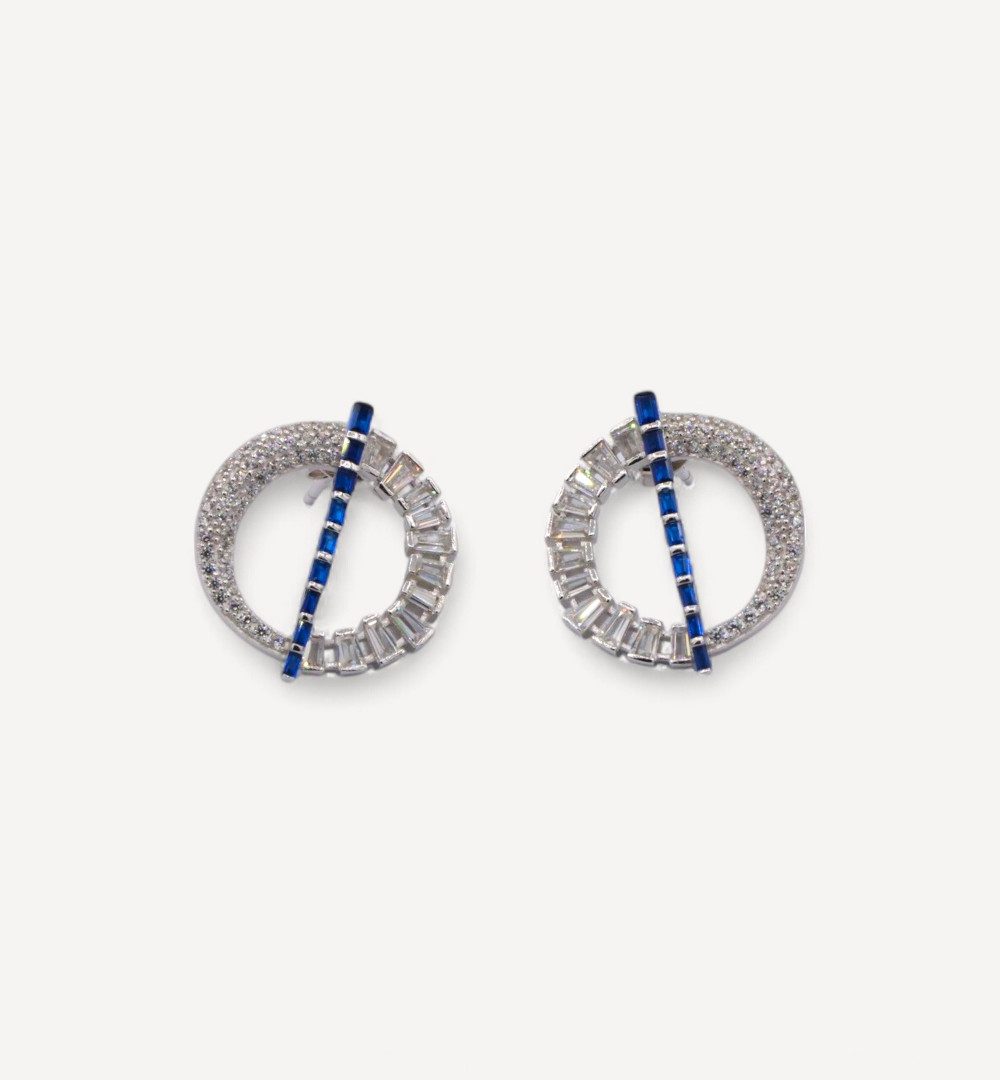 Silver Earrings - T175