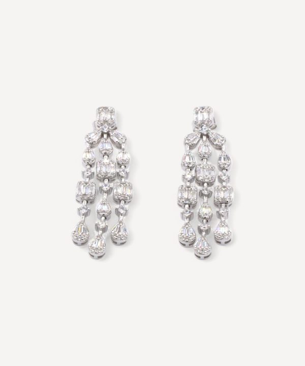 Silver Earrings - T174