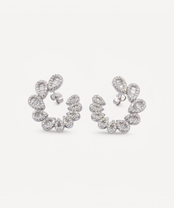 Silver Earrings - T181