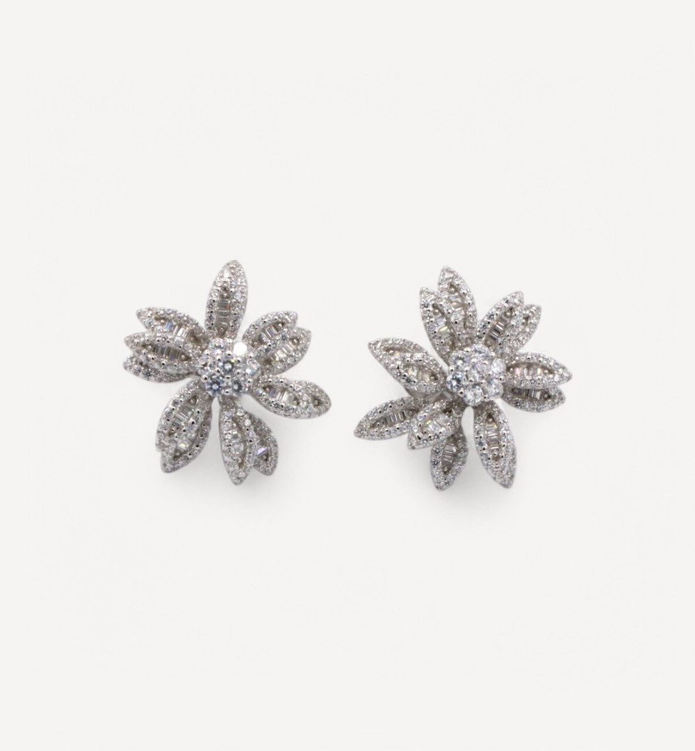 Silver Earrings - T180