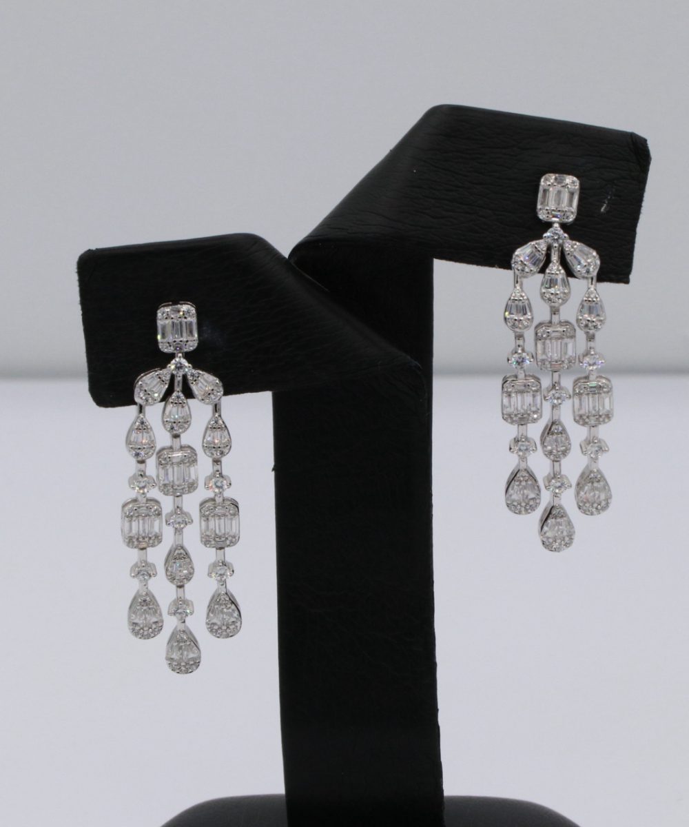 Silver Earrings - T174 - Image 2